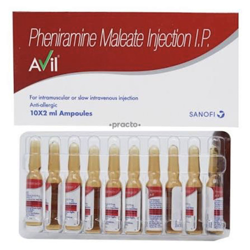 Pheniramine 22.75Mg Avil Injection 2Ml - Cas No: 38941