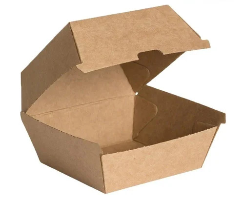 Plain Burger Packaging Box