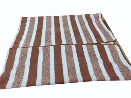 Striped Cotton Bath Towel