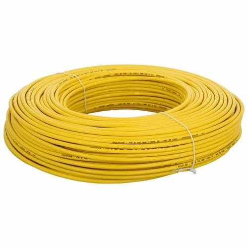 4.0 Sqmm 90m Yellow Single Core Copper Cable
