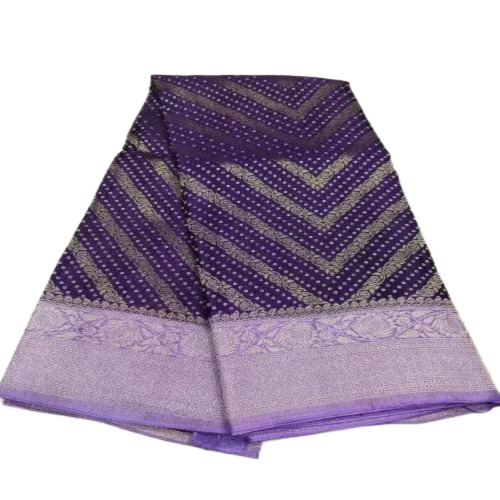 Banarasi Linen Printed Saree