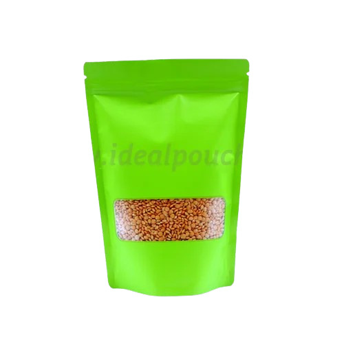 Green Color Stand Up Pouch