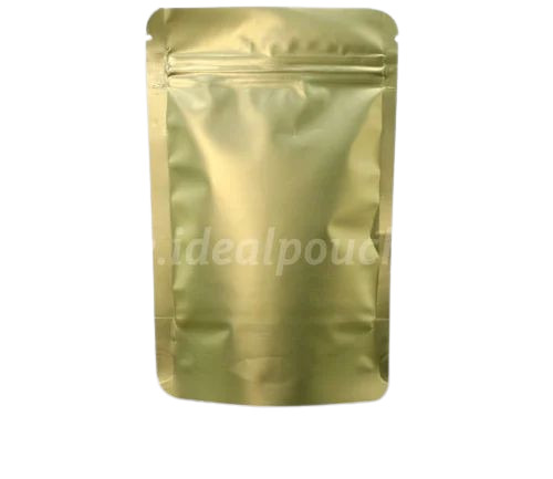 Matte Golden Color Standup Pouches
