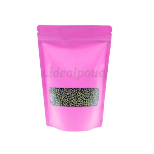 Pink Color Stand Up Pouch