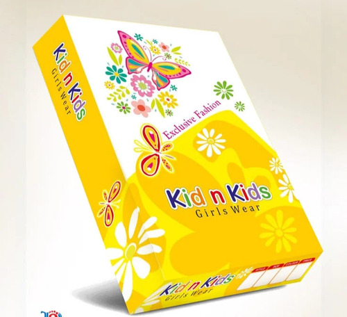 Rectangular Kidswear Packaging Box