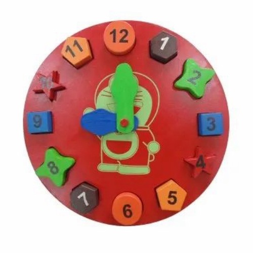 Wooden Clock Toy