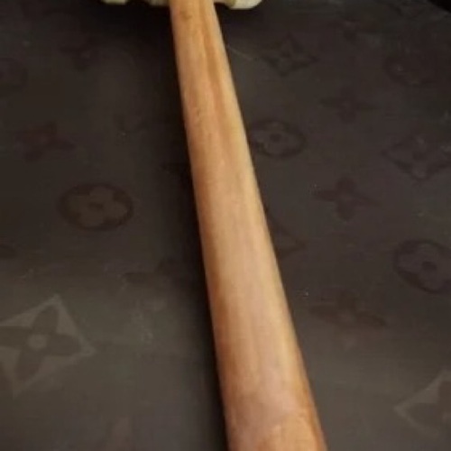 Wooden hammer