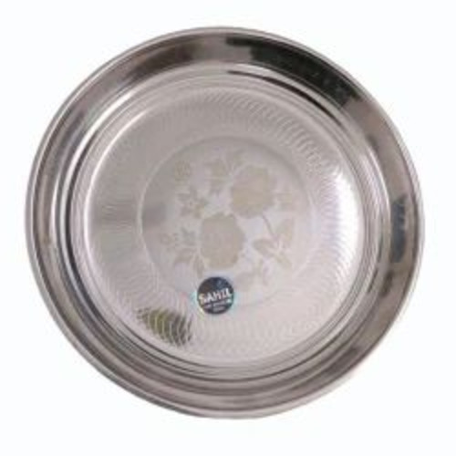 Stainless Steel Dinner Plate