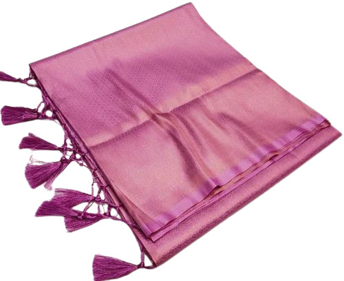 Pink Color Soft Silk Saree