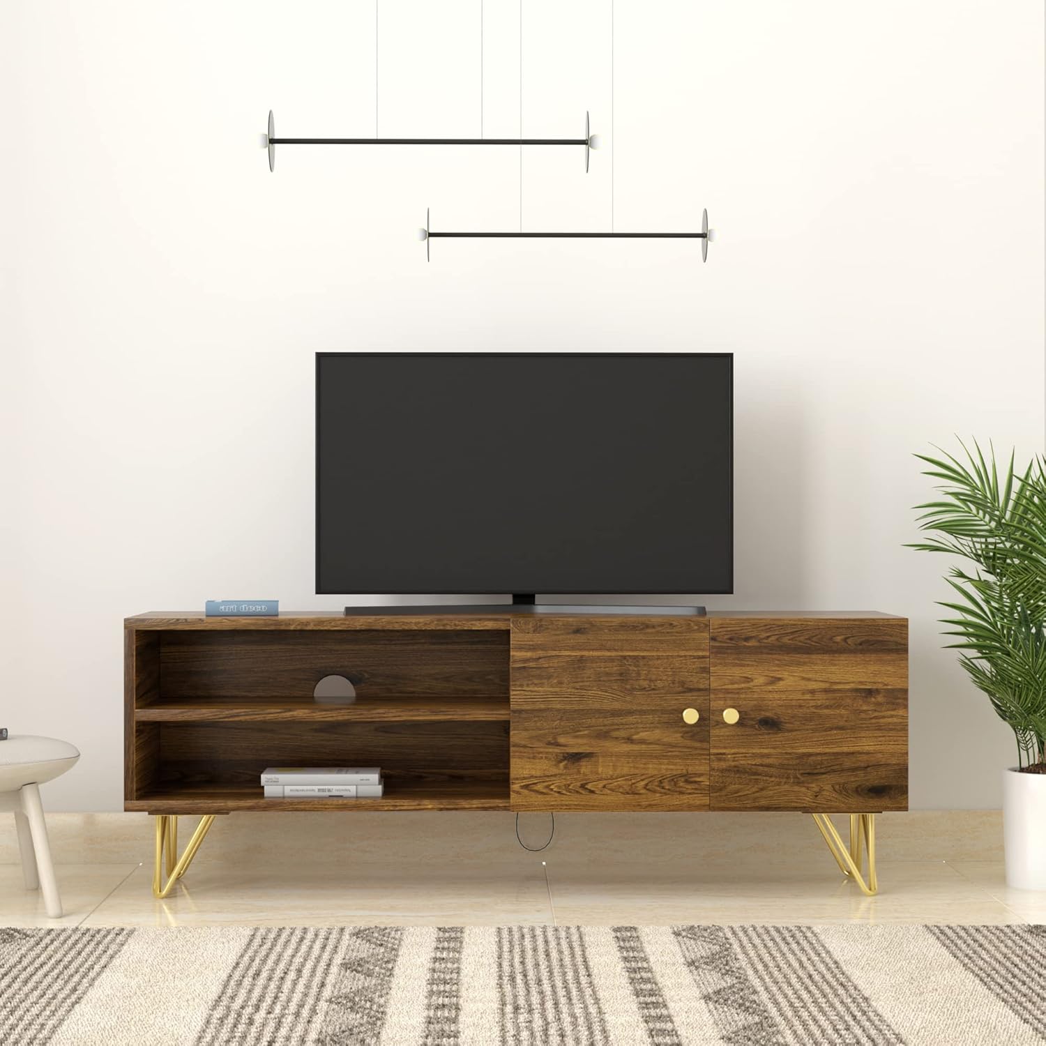 Solid Mango Wood Tv Unit - Application: No