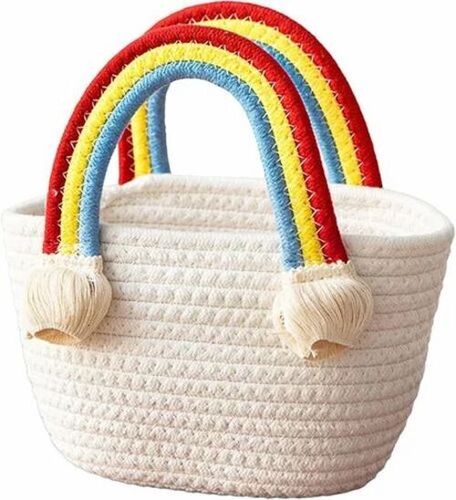 White Color Ladies Hand Bag