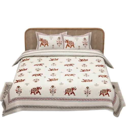 Cotton Printed Bed Sheet