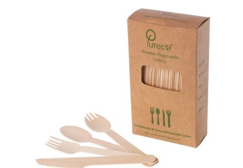 Disposable Wooden Ice Cream Spoon