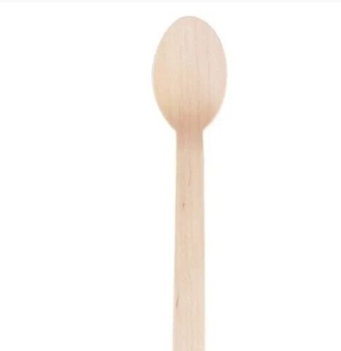 disposable wooden spoon