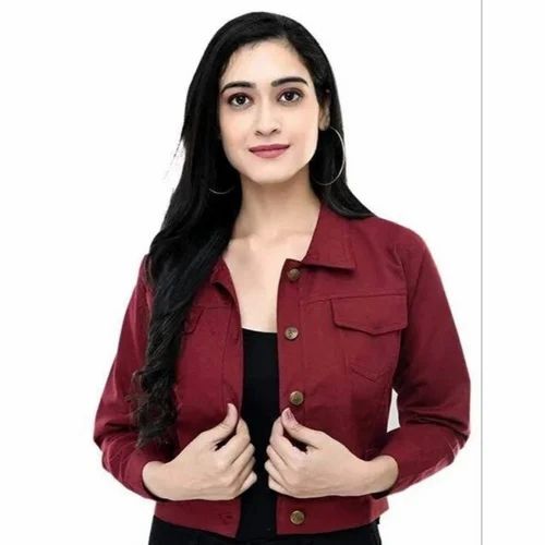 Maroon Girls Jackets