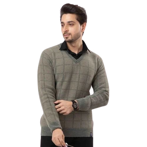 Men Full Sleeves Woolen Sweaters