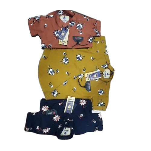 Men Half Sleeves Printed Shirt
