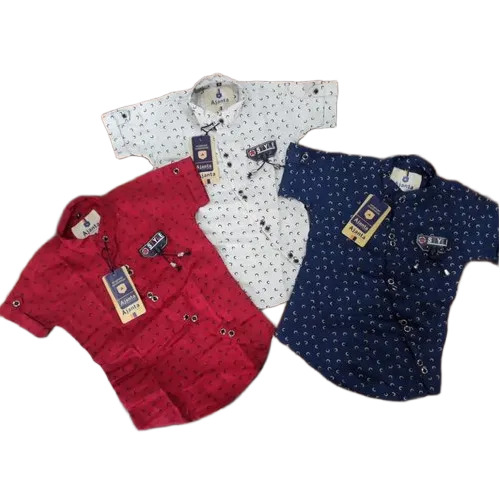 Men Half Sleeves Printed Shirts