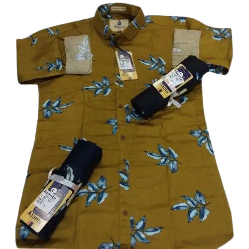Mens Full Sleeves Printed Shirts
