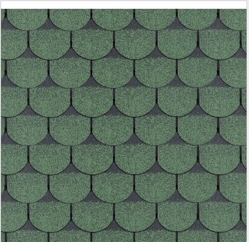 Plain Single Layer Shingles For Roofing