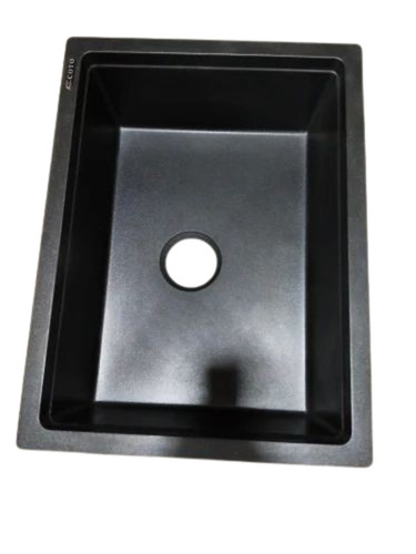 Rectangular Black Ceramic Kitchen Sink