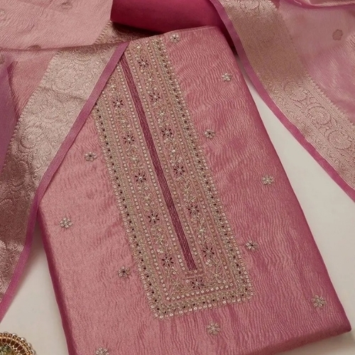 Unstitched Suit Material - Color: Various Colors Are Available