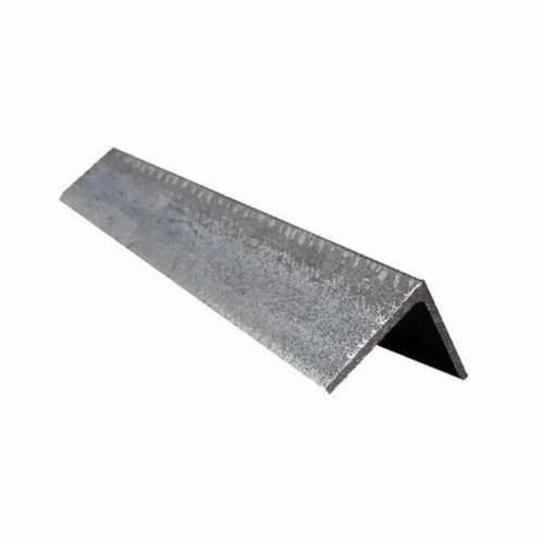 65mm Mild Steel Angle - Mild Steel, 65x65mm, 6 Meter, Metallic Grey | Polished Surface, Equal L-Shaped Profile, Robust Steel Section for Heavy-Duty Projects