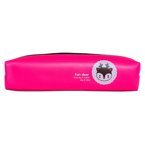 Animal Design Pencil Single Zippered Pouch Case