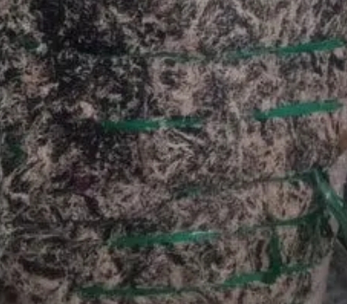 Black White Cotton Mix Selvedge Waste