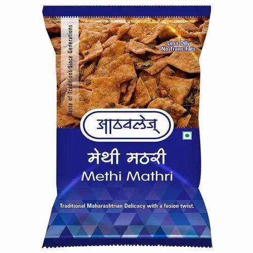 Crunchy Methi Mathri Fried Snack