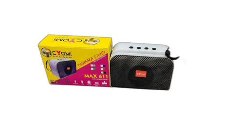Cyomi Max 611 Bluetooth Speaker - Color: White & Black
