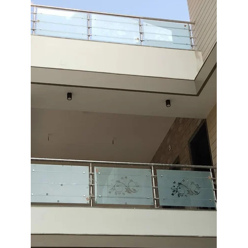 Designer Stainless Steel Glass Railing