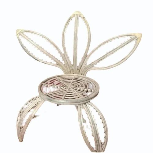 Flower Design Cane Chair