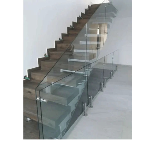 Frameless Glass Stair Railing