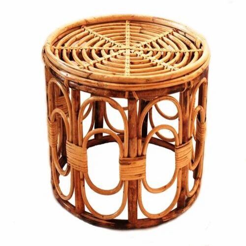 Round Cane Centre Table