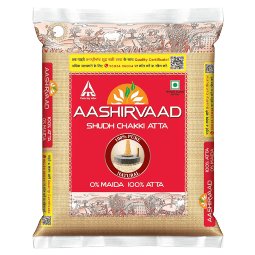 100% Whole Aashirvaad Atta