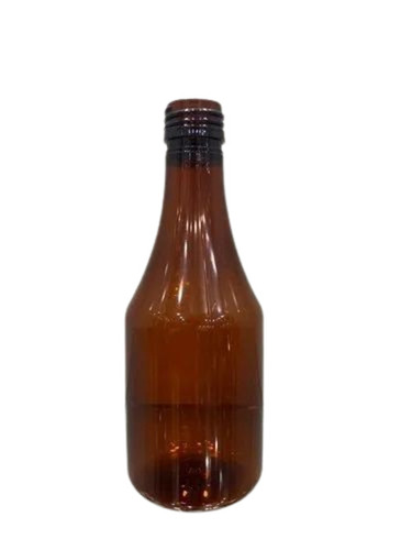 200 Ml Round Pharmaceutical Plastic Pet Bottle - Color: Brown