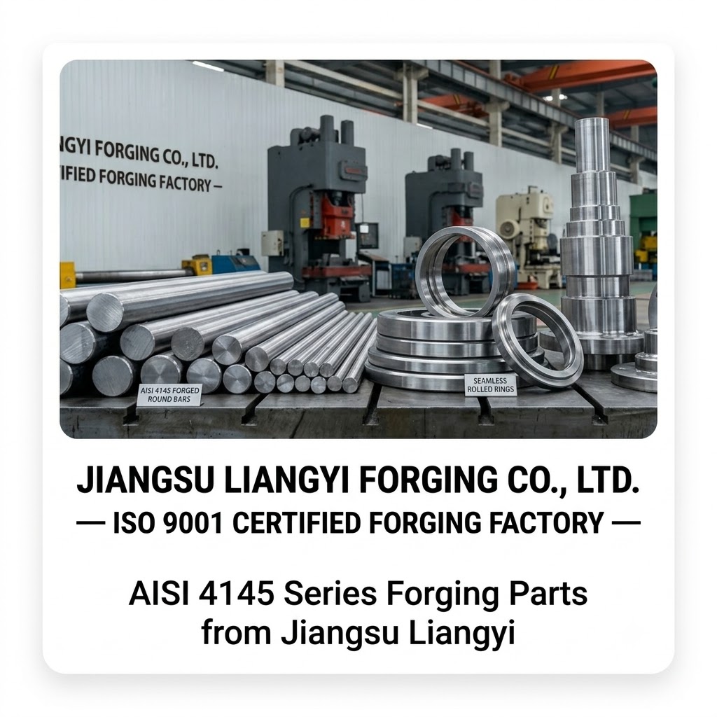 Aisi 4145 Sae 4145 Uns G41450 Forgings For Oil Gas Downhole Wellhead Drill Collars Christmas Tree Bodies Bop Bodies Rolled Rings To Api 6a - Color: Silver Grey/black