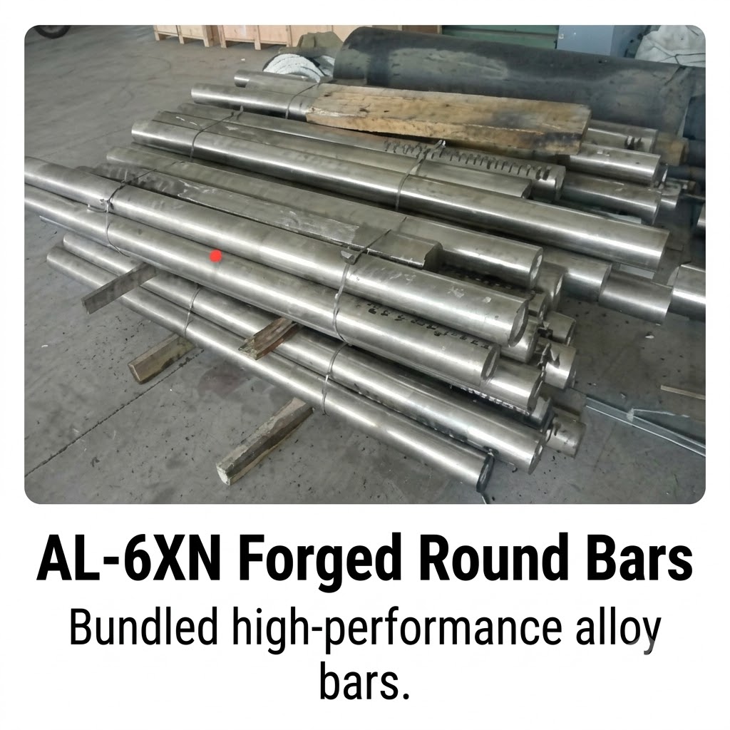 Al-6Xn Uns N08367 Astm A182 F62 Super Austenitic Stainless Steel Forgings For Seawater Offshore Fgd Chemical Processing Valve Bodies Pump Parts Rolled Rings And Tube Sheets Nace Mr0175 - Color: Silver / Silver Grey