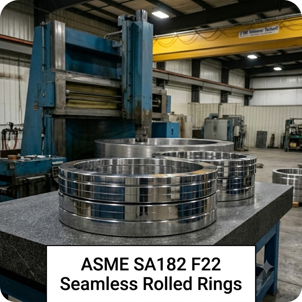 Astm A182 F22 / 10Crmo9-10 / 1.7380 Chromium-Molybdenum Alloy Steel Forgings For Refinery Power And Oil Gas Valve Bodies Flanges Tube Sheets Headers And Rolled Rings Nace Mr0175 - Application: Petrochemical