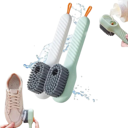 Shoe Cleaning Brush With Soap Dispenser