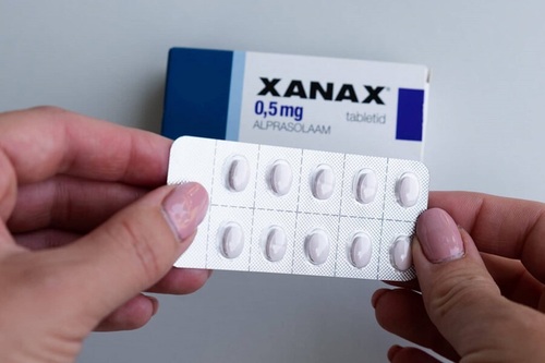 Xanax 0.5mg tablets Short-term relief of anxiety and panic disorders Drugs