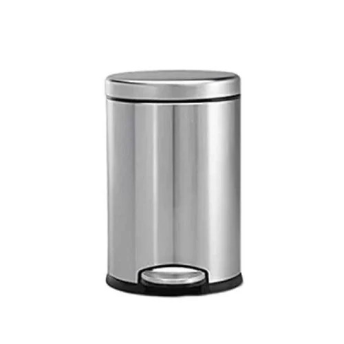 12 L Stainless Steel Pedal Dustbin