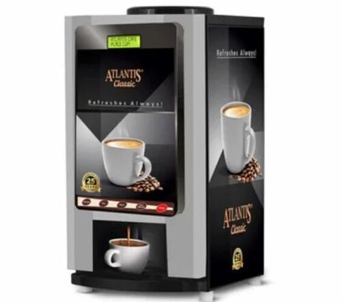 Atlantic Neo Coin Operated 4 Lane Tea And Coffee Vending Machine