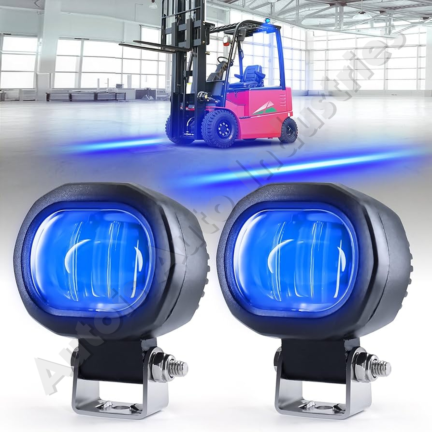 Forklift Safety Light Blue Spot Led Warning Ligh - Light Source: Electric