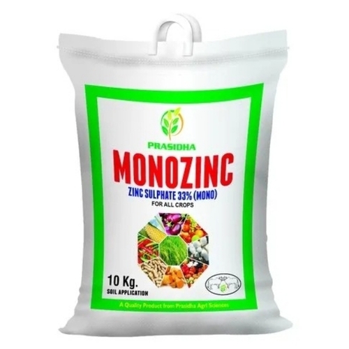 Monozinc Fertilizer - Application: Agriculture