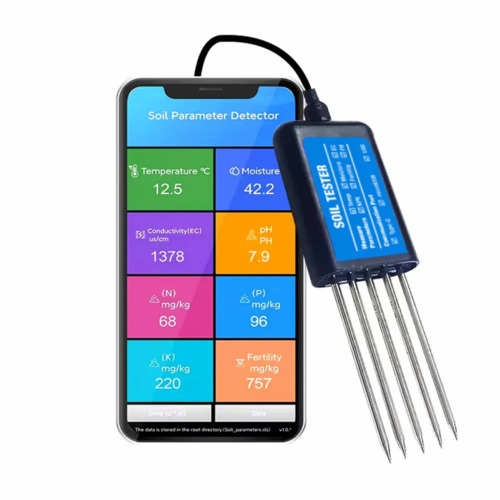 Soil 8 In 1 Npk Soil Tester Portable Usb Type