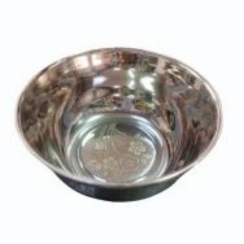 Stainless Steel Katori - Color: Silver
