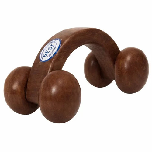 Wooden Curved Big Spine Massage Roller