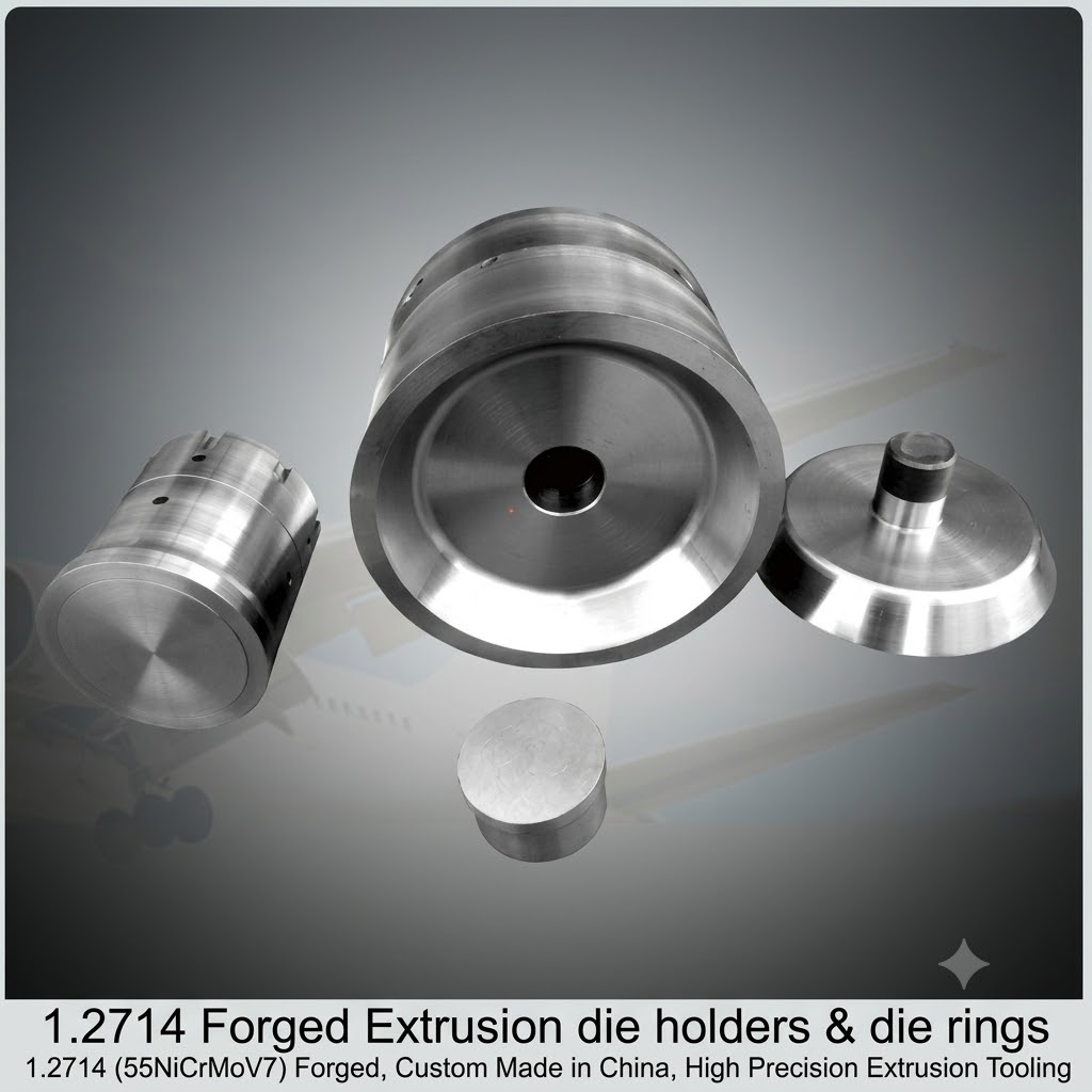 1.2714 55Nicrmov7 Aisi L6 Hot Work Die Steel Forgings For Forging Hot Forming Tooling Die Blocks Hot Shear Knives Bars And Rings - Color: Silver / Metallic Bright / Natural / Black